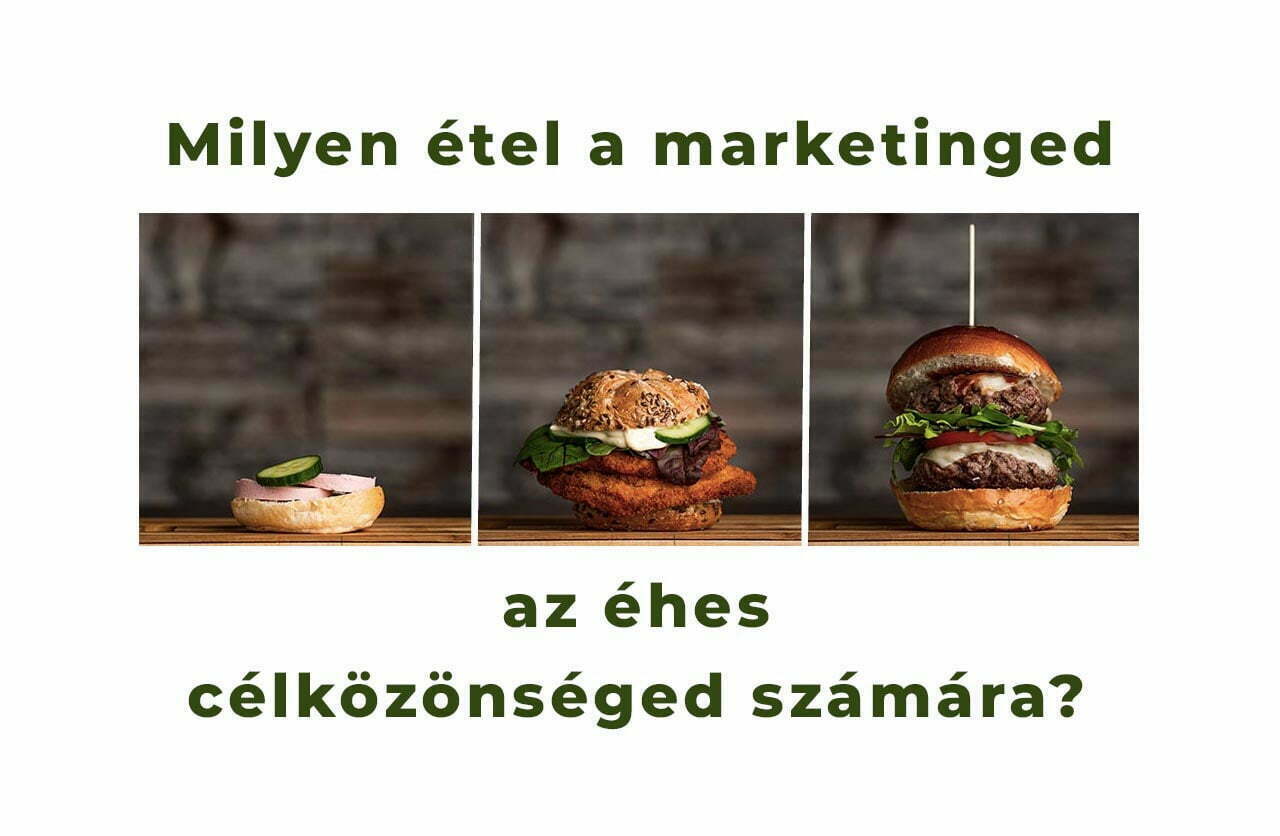 milyen étel a marketinged?