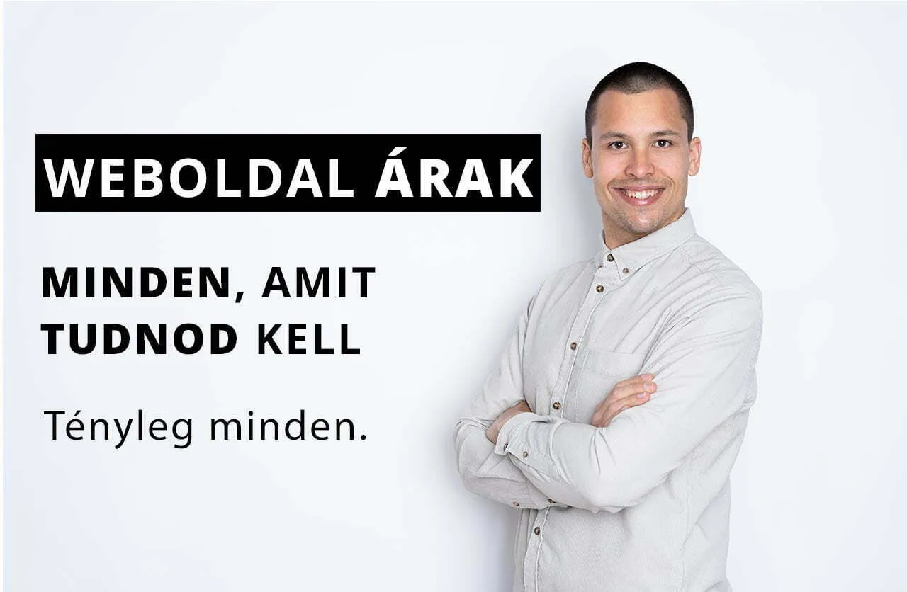 Weboldal árak