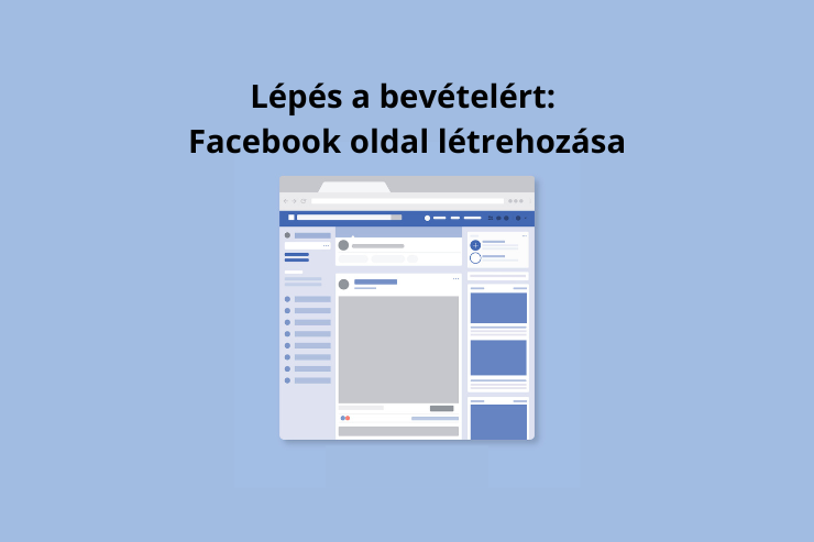 Facebook oldal létrehozása tartalom-design marketing-rendszer