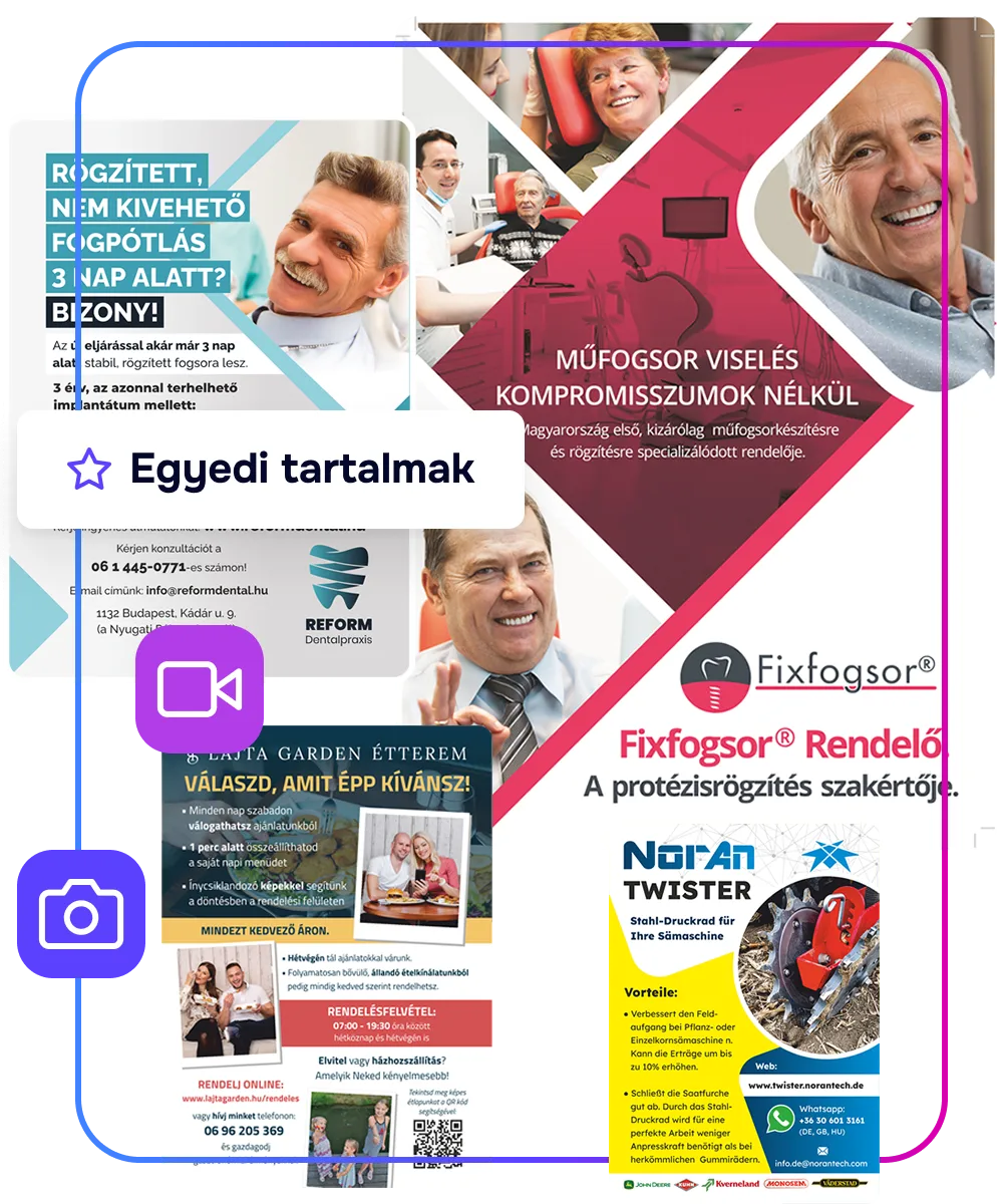 Egyedi reklámfilm készítés és marketing videók