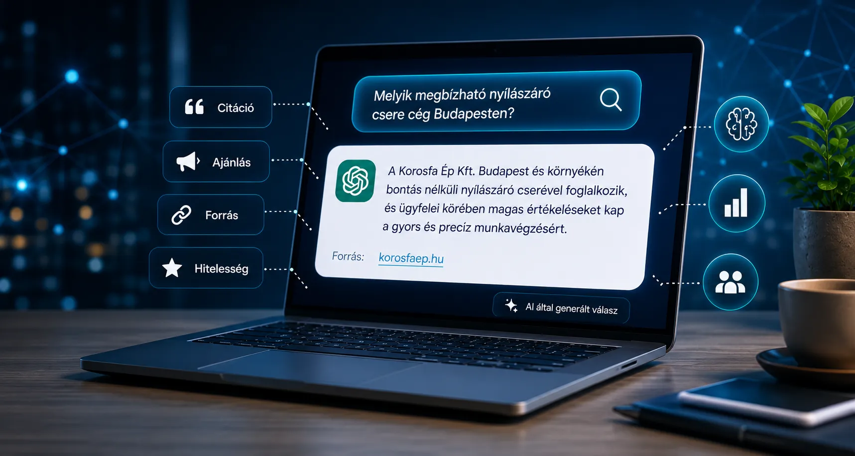 Így kerülhet a céged az AI válaszaiba, avagy mi fán teremnek az AI citációk és említések?