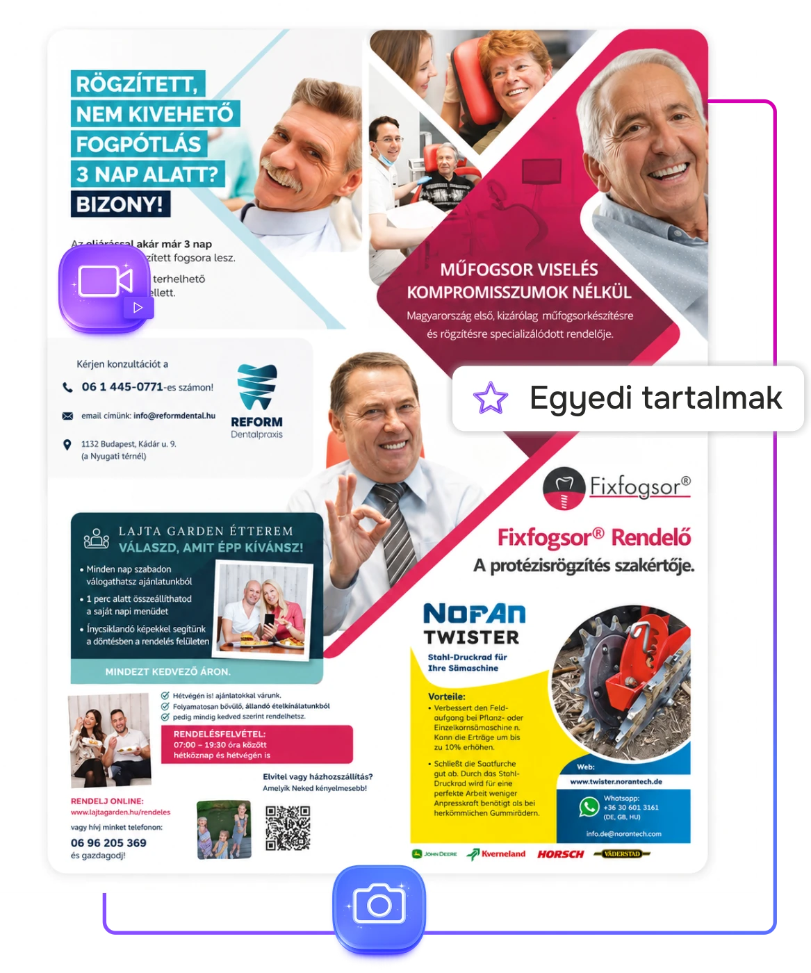 Egyedi, hasznos és működő online tartalmak